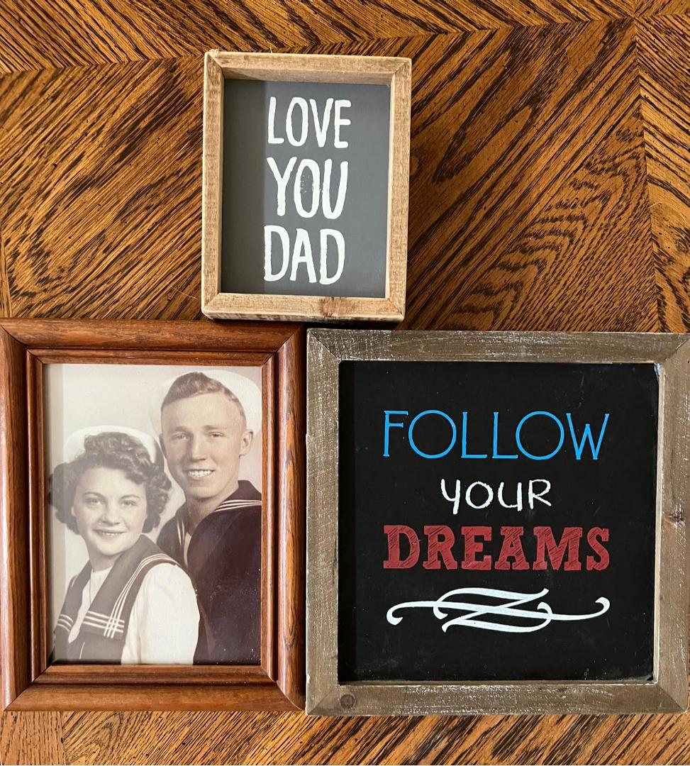 My dad witnessed what freedom was all about in his lifetime when he served in World War 2. He was the oldest in the Coast Guard and had 8 invasions with his fleet of ships.
Dad was in charge of the radar system in the hig