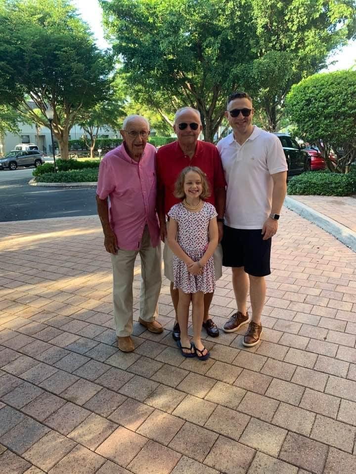 Happy 41st Birthday to my son. Hope you have a wonderful day with my granddaughter.