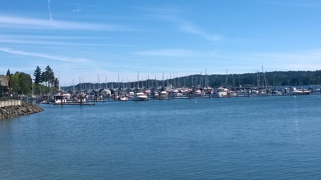 Enjoying the Poulsbo Marina and board walk on fathers day. Beautiful sunny Sunday afternoon. Happy fathers day to all of our friends.