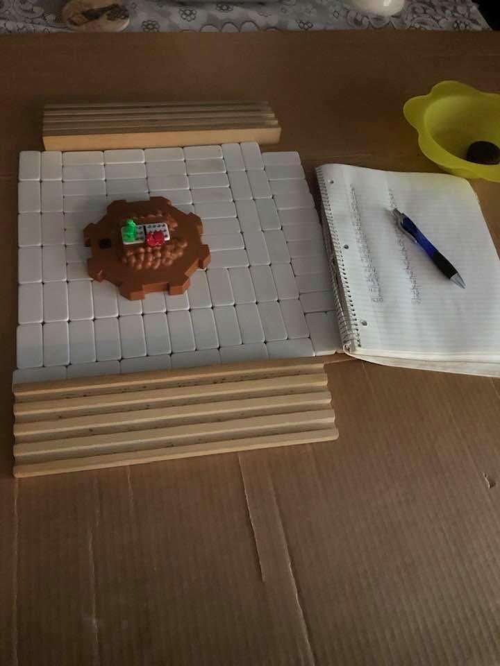We are passing time constructively. Kicked booty last night. Wish me luck for next time, i will need it!!!!