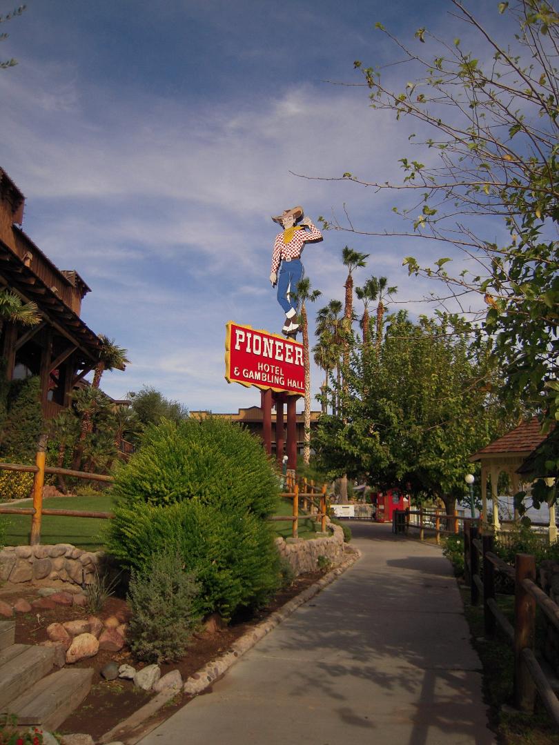 Cowboy at the Frontier Hotel