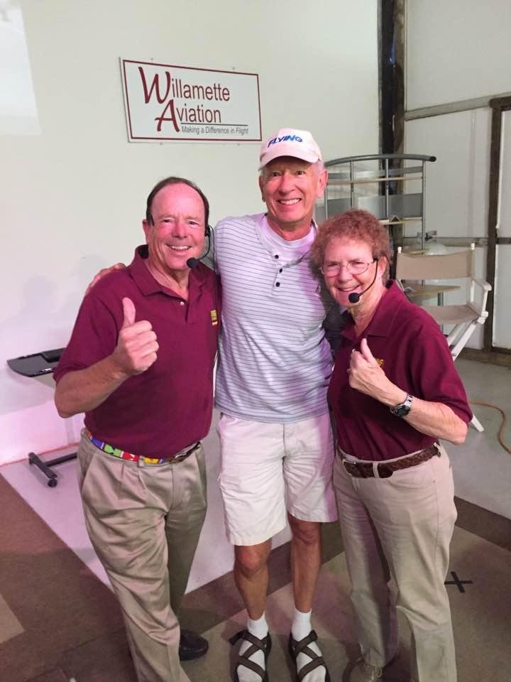 Finally had a chance to meet John & Martha King at their morning program on Risk Management. Have been a long time fan of their videos, starting in 1989 when I passed the Instrument written exam using their course.