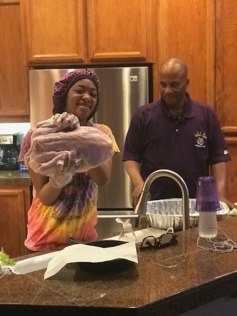 Happy Thanksgiving to all my family; and friends in New Orleans. My granddaughter Aaliyah will cook her first turkey.