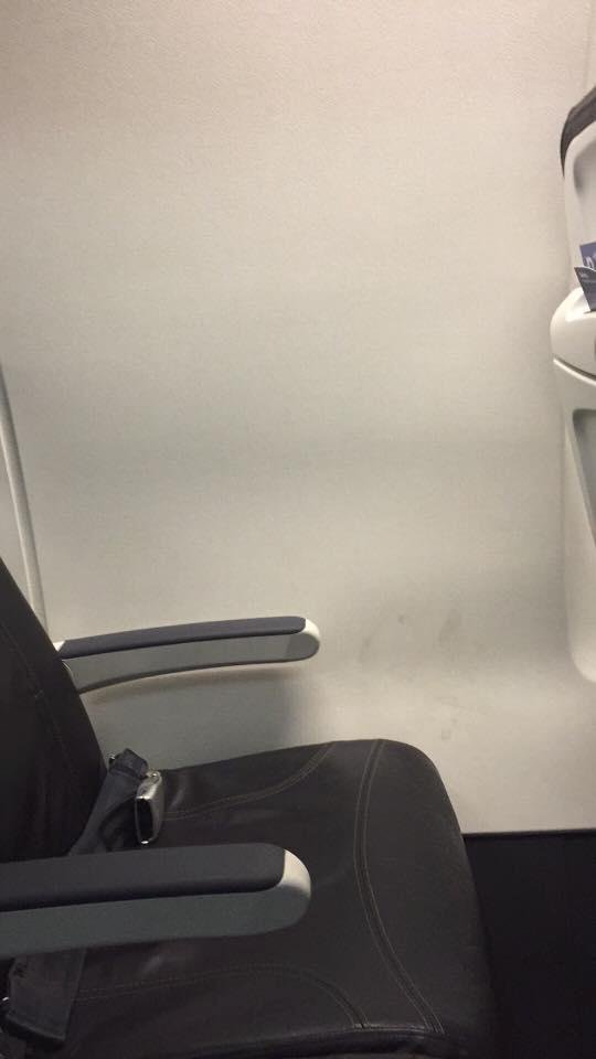 I got the dreaded isle without the window!