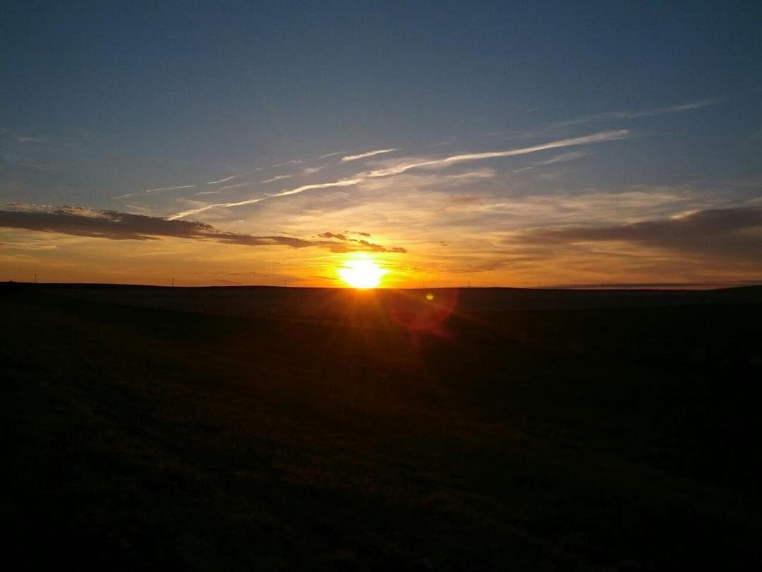 Sunset in Beautiful Sidney, NE !