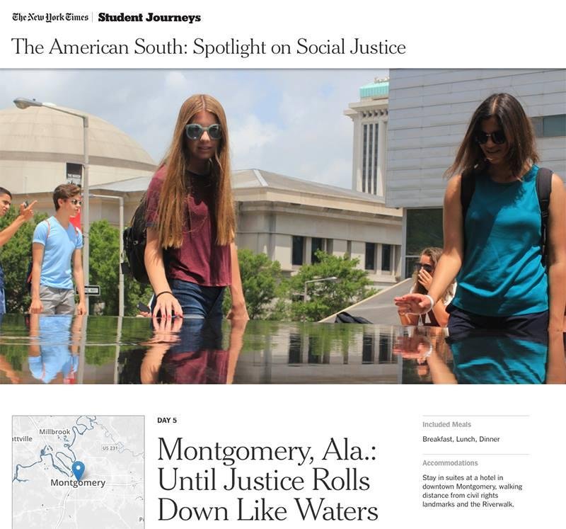 Saskia, the NewYork Times covergirl. This is from her trip to the deep South to explore social injustice. #coolshades
