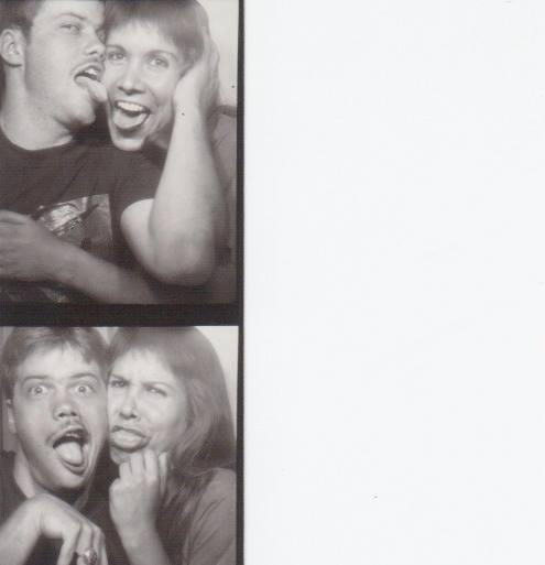 Me and Kathy Kulas, 1981.