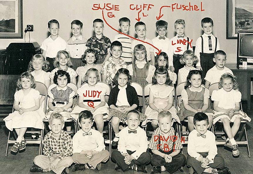I may need a little help here, Oakley Kindergarden Class 1954-55.
I.D. if you know anyone! Thanks!