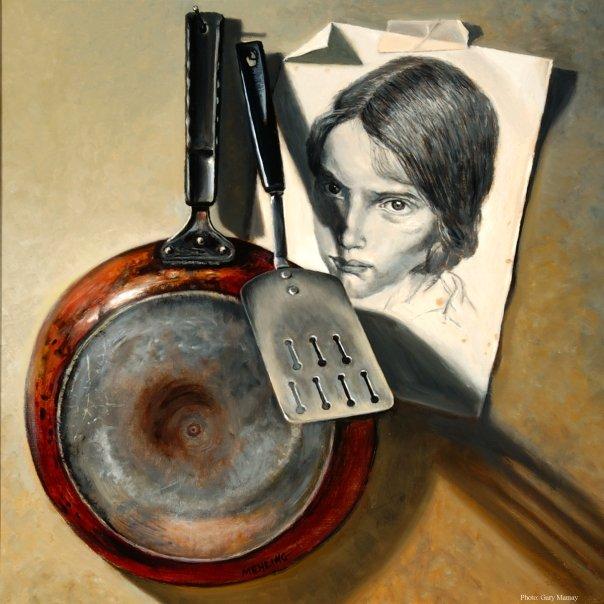 Kitchen Duty
Oil on canvas Sold