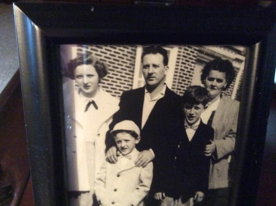 Jule(Me), Dad, Mom, brothers Pat and Elmer. Love and miss the so much