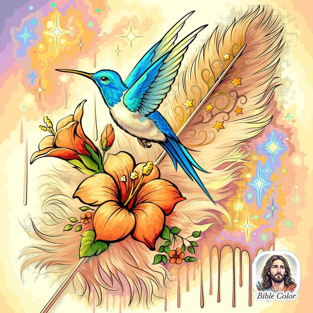 I saw a large hummingbird yesterday at the lid of my feeder. I left the lid hanging for next year. I thought they were gone already. I felt bad for it. 😞