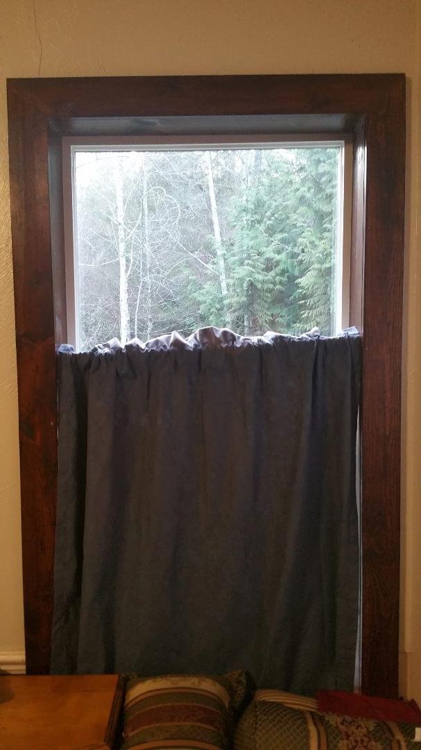 Finally finished with window trim!