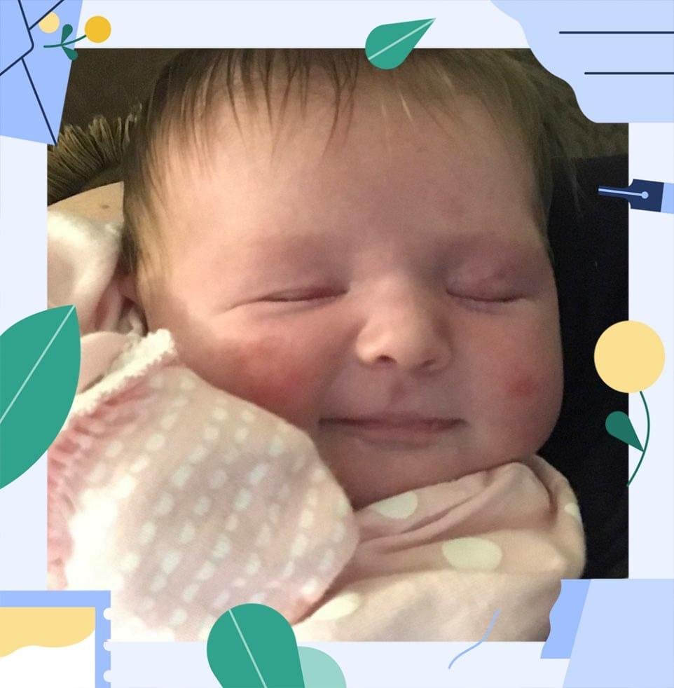 Our first great grandchild.  Meet  Kyla Mary Aronow