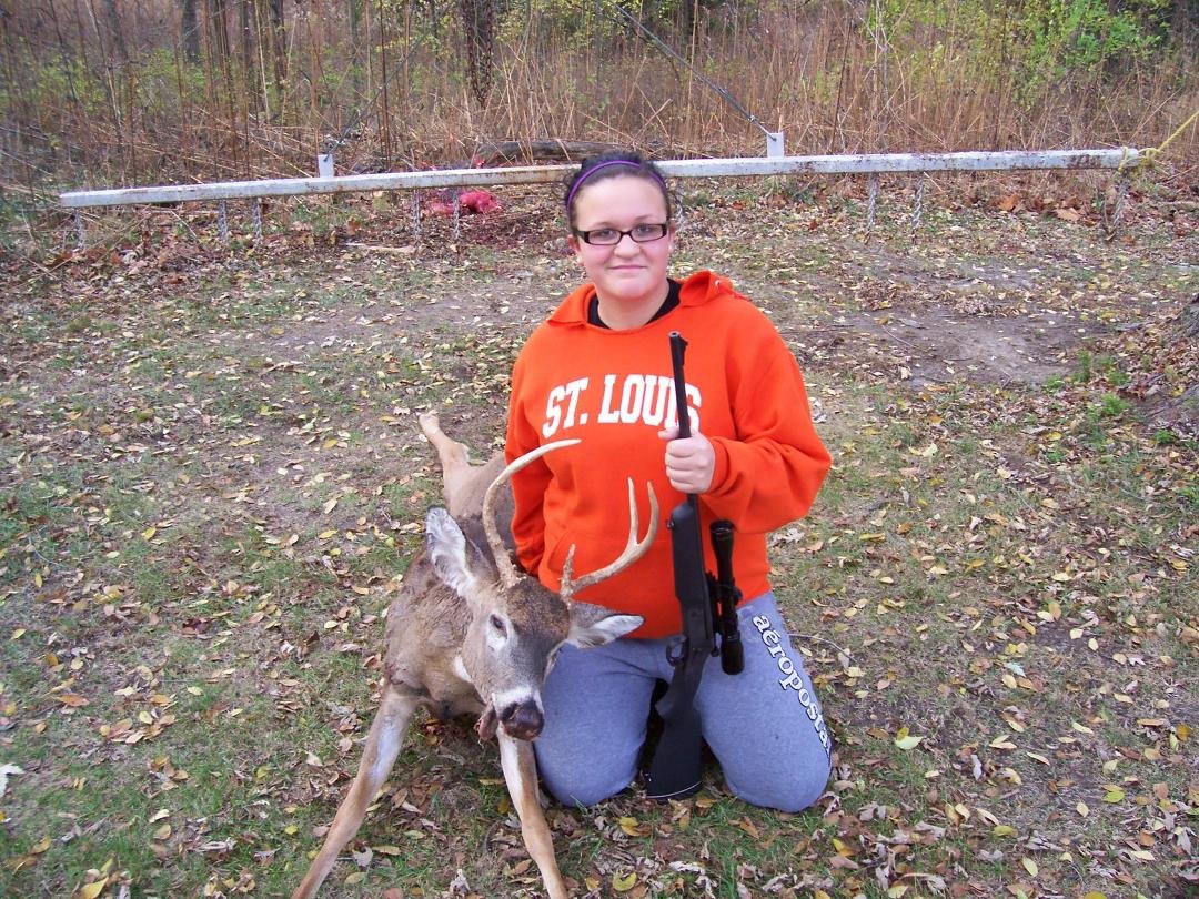 Just home from a great weekend with my grandaughter Randi on her first deer hunt