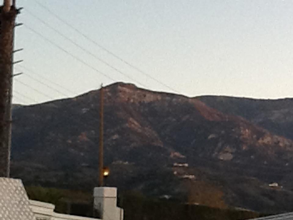 The Million Dollar view on a clear morning from the front entry