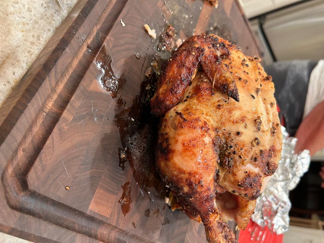 Finished my chicken——