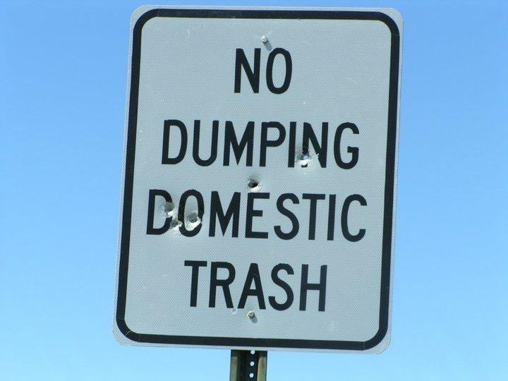 OK it is only to here dump the trash from your the mother-land, yes?