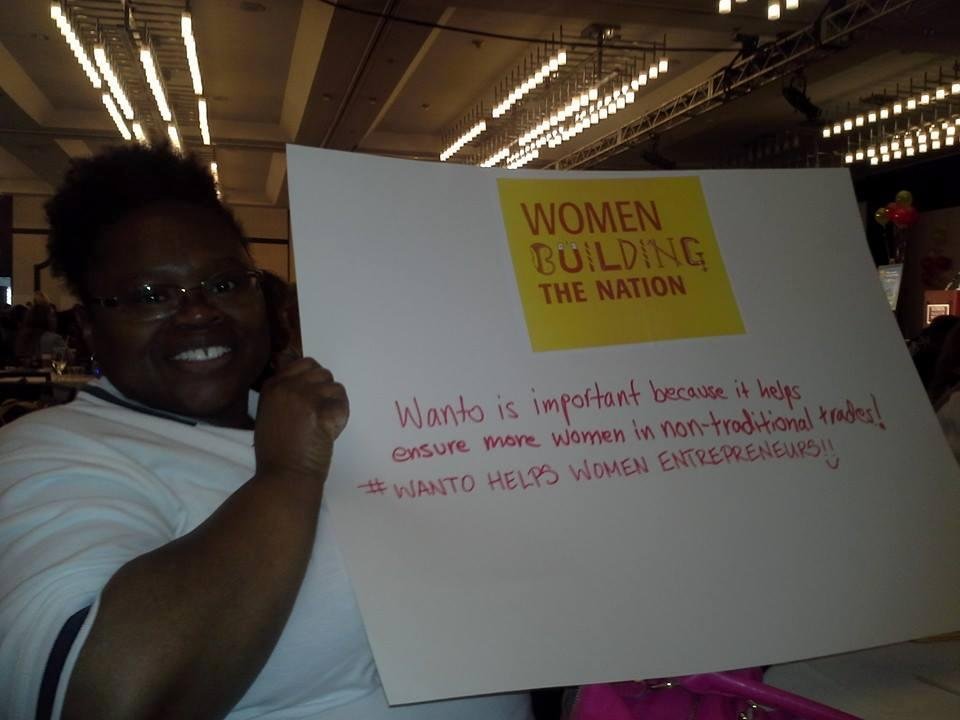 A federal grant to help women to enter and remain in the building trades has been cut from the budget this year. We are only 2.3 percent of union workers!