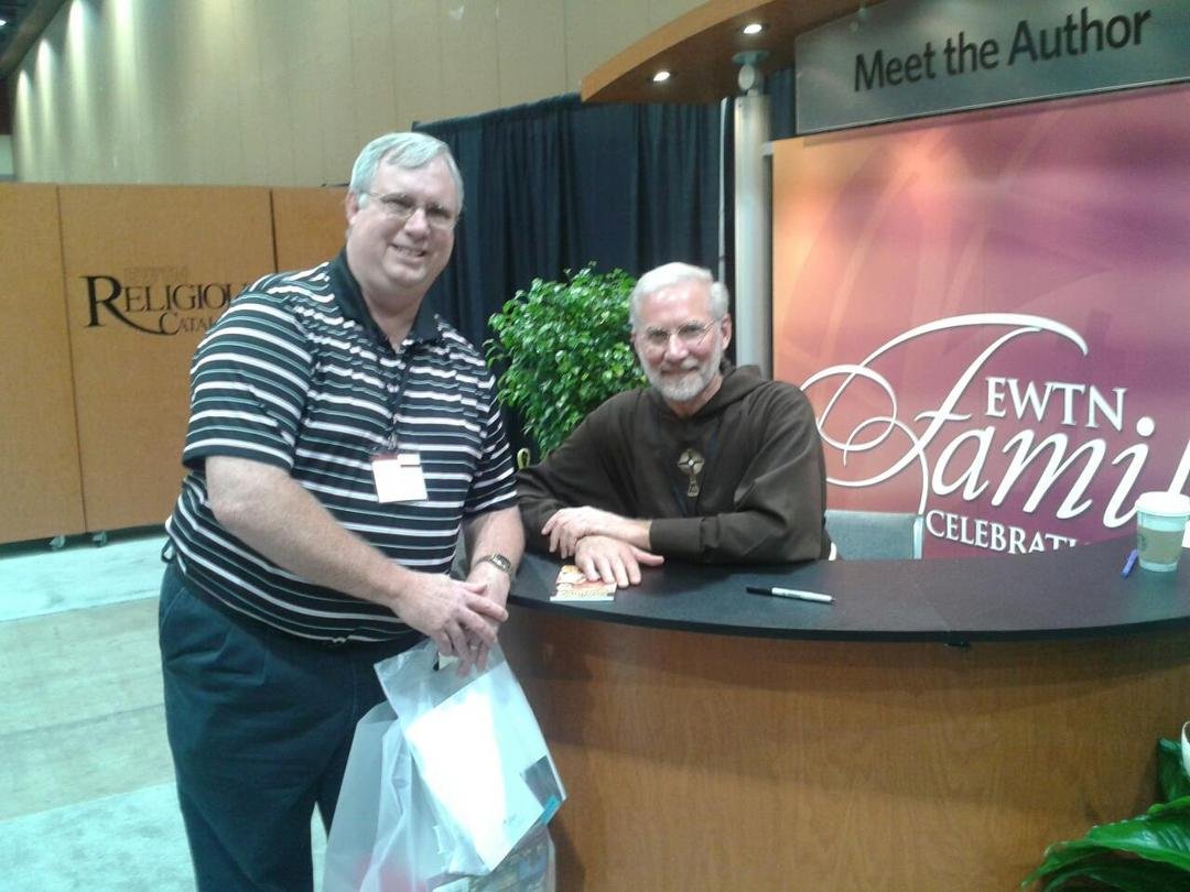 Ray & Fr. Joseph at book-signing