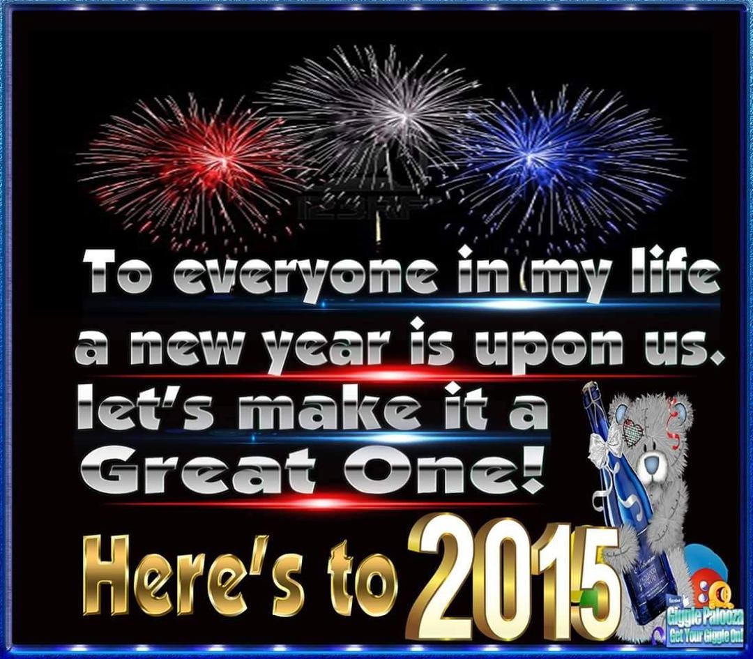 A big thanks to everyone for the birthday wishes. Part of my wishes was that all my friends have a healthy, prosperous, wonderful New year to come. We can never have to many friends
