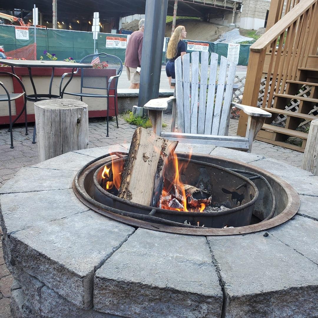 The fire at the Pickled Pig .Lake Placid NY