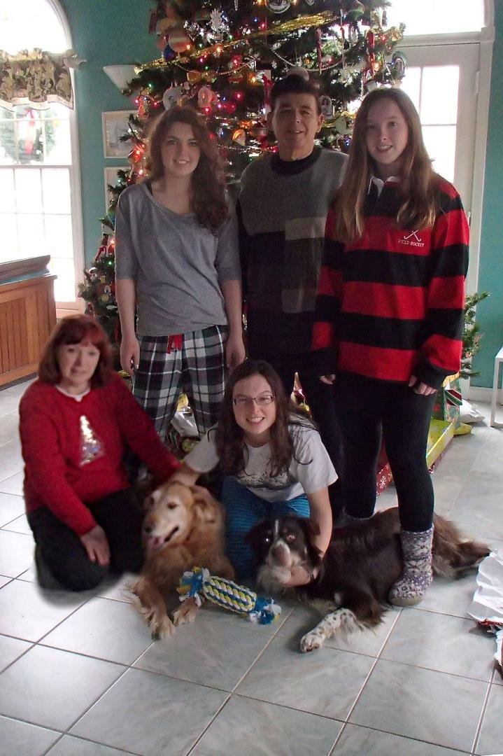 The best Christmas present...everyone safely together at Home!