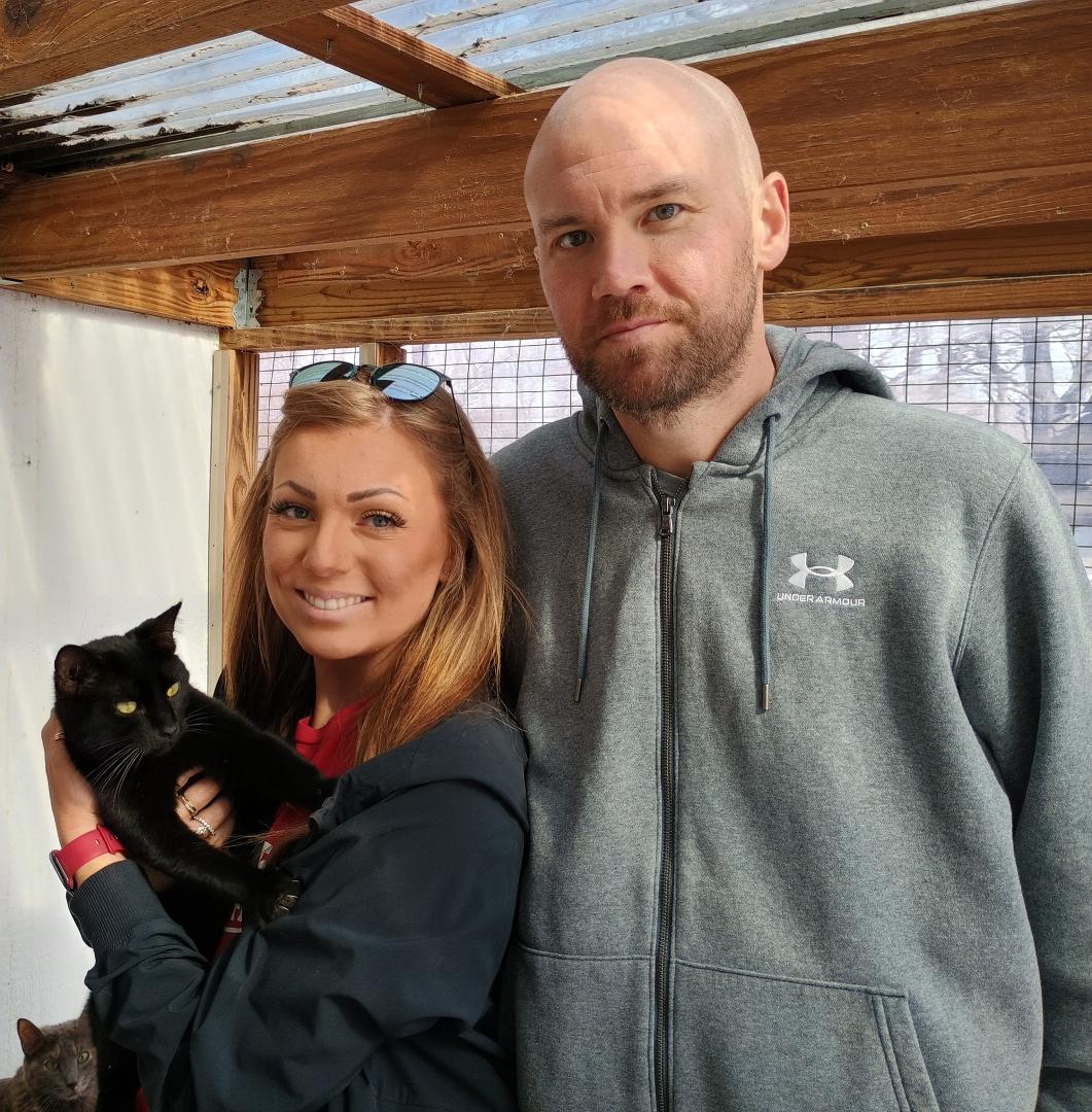 Precious Echo is so pleased this family chose her. She is a very loving kitty who was found as a stray. Adopted today from Lifetime Animal Placement and Protection.