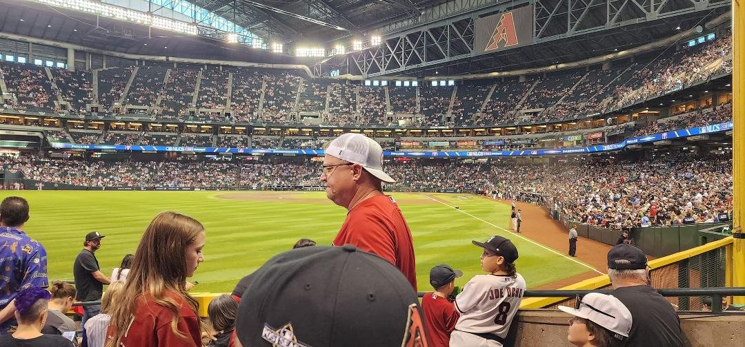 View from my seat