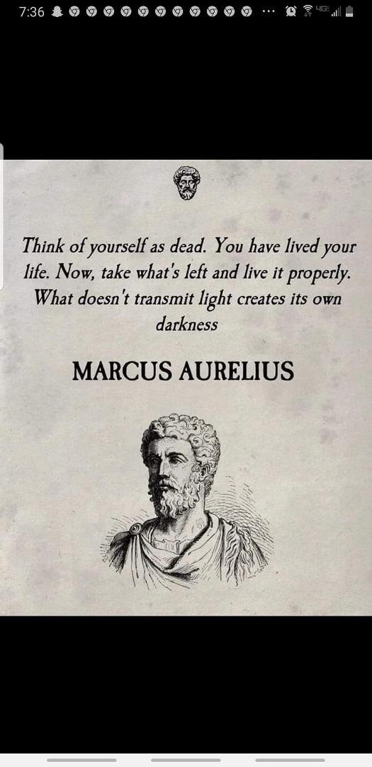 If you creAte your own light noyou will never walk in darkness.