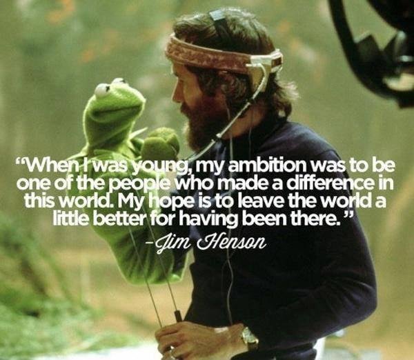 Remembering Jim Henson, born September 24, 1936.