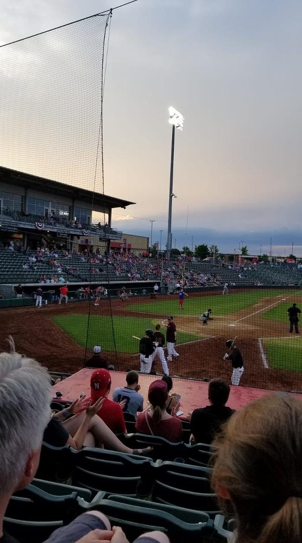 Fun night at the T-Bones game with KCP&L retirees.
