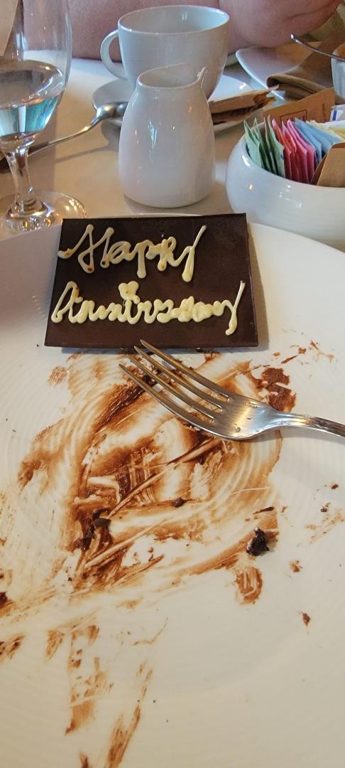 Anniversary dinner with my Beautiful Bride!!!