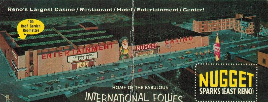Found this old postcard in my Dad's stuff, Sparks Nugget, dated Sept. 1964, kind of fun to see this. Click on picture to see larger. Trader Dick's was across the street. Enjoy.