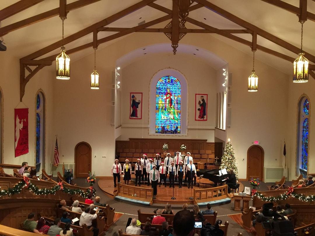 Asbury Methodist Christmas choral concert