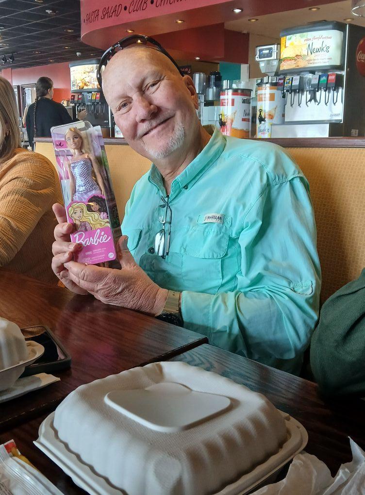 Len Jernigan got him a new girlfriend for his birthday.