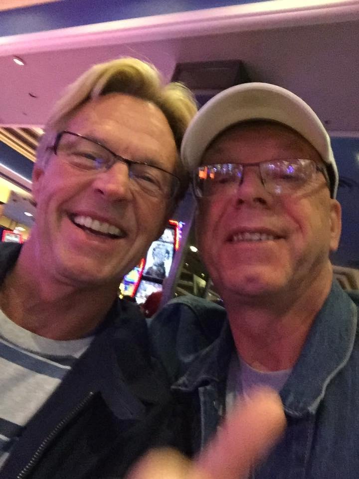 You never know where you find your friends. Bally’s in Las Vegas!! Neither of us were even staying here.