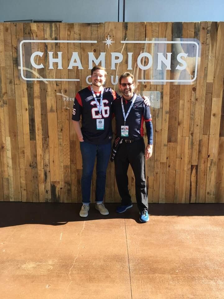 JDB and JRB at Champions Club