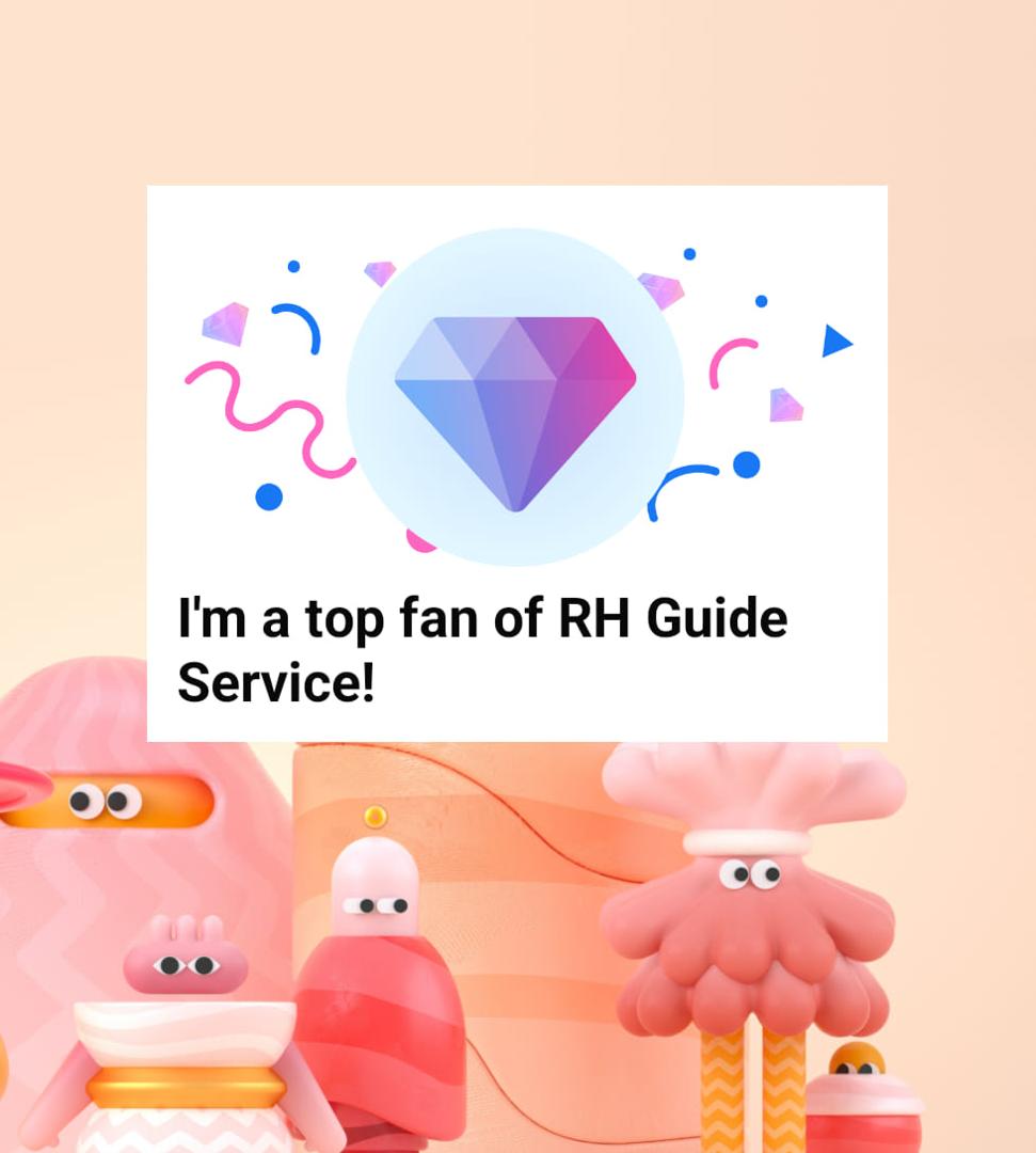 With RH Guide Service – I just got recognized as one of their top fans! 🎉