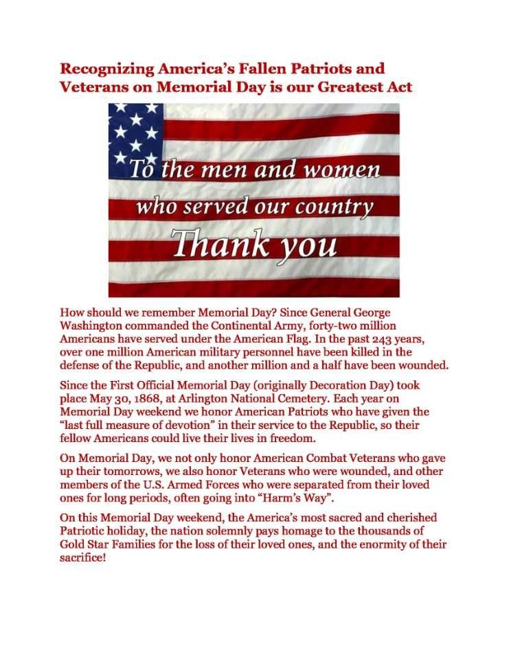 It's time to honor our brave men and women in uniform who defend our Nation's freedom everyday of their lives.