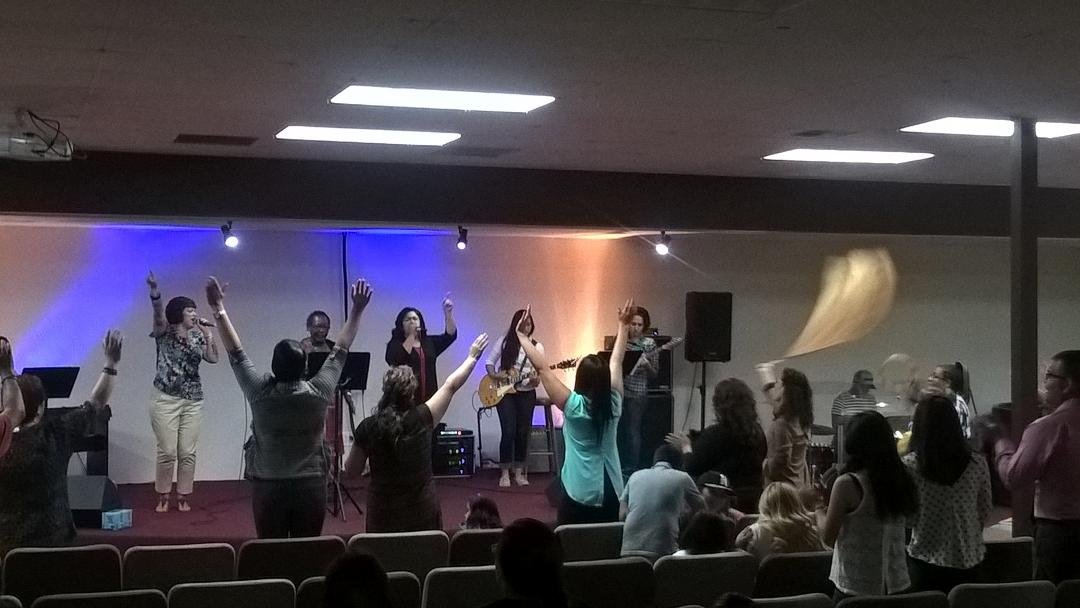 The LORD resides in the praise of his people.