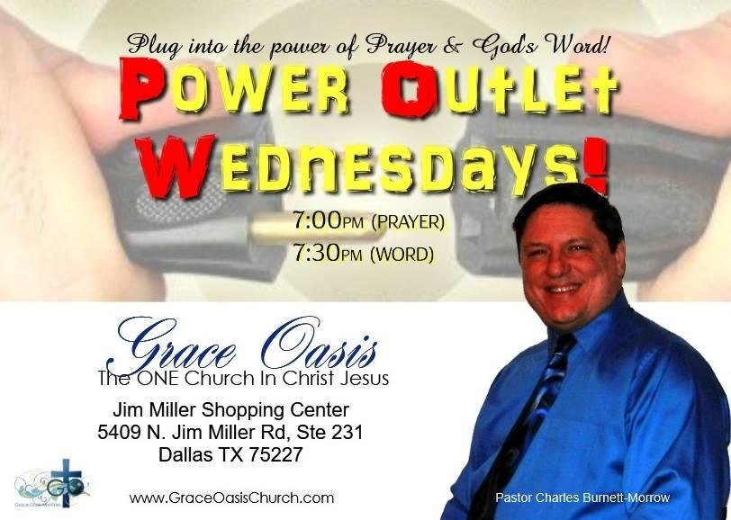 Join us in 15 minutes for our Wednesday night service!
www.GraceOasisChurch.com/LIVE.html