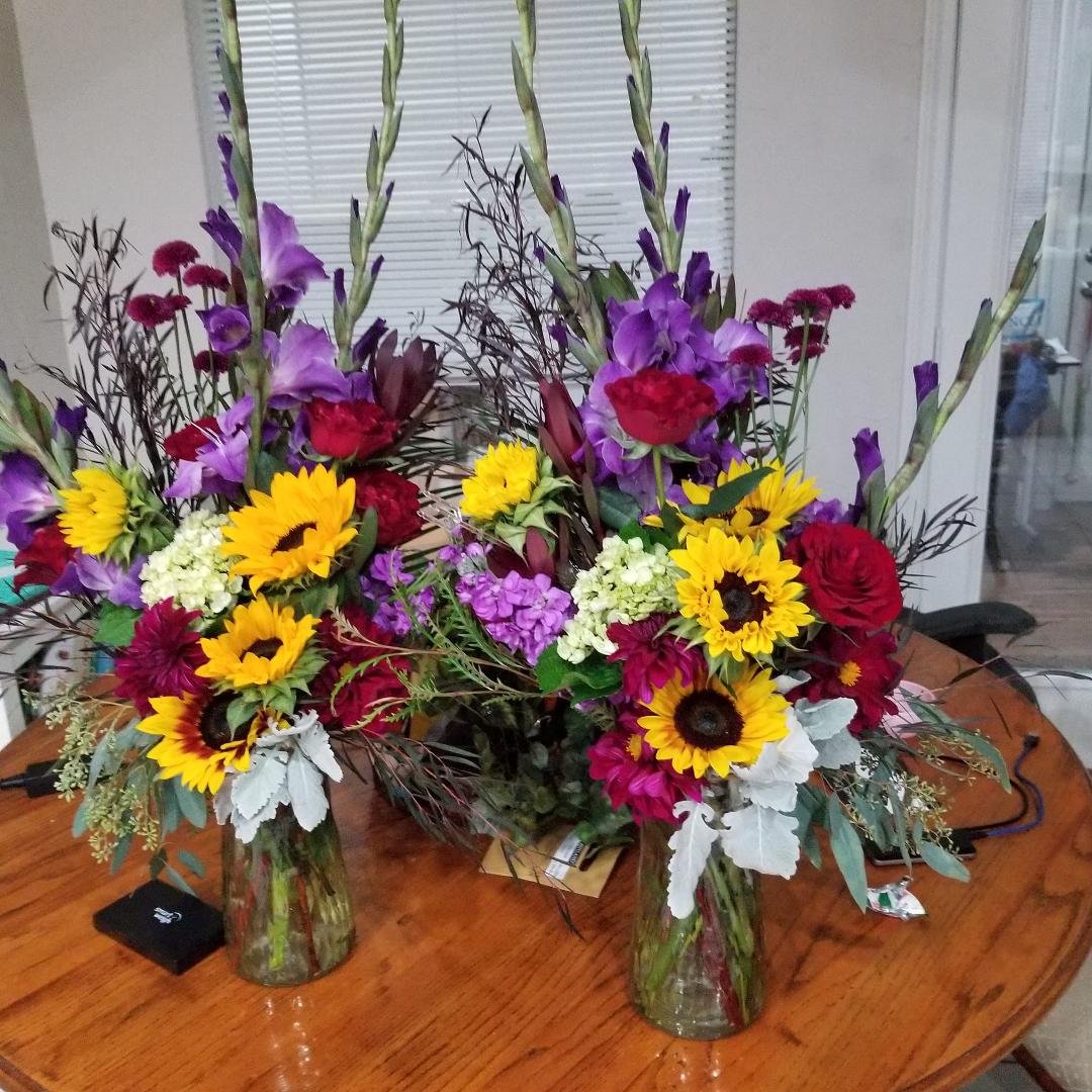 Thanks for the beautiful flowers for our 48th!