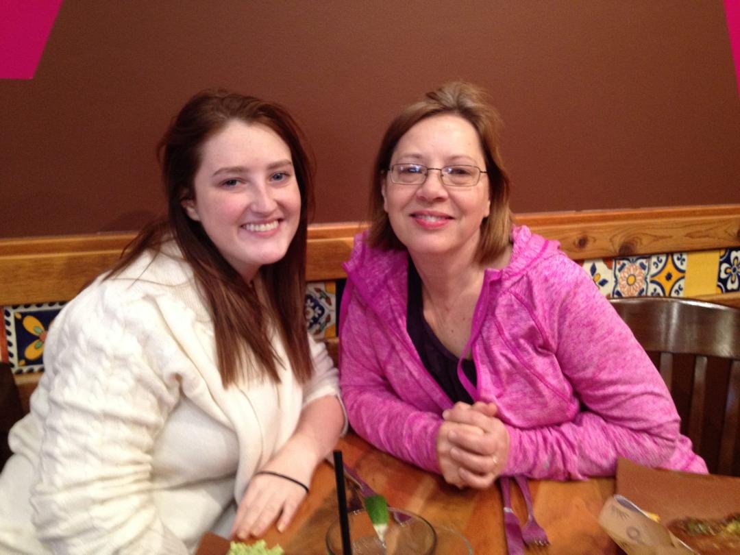 Lunch with Maggie & Mom
