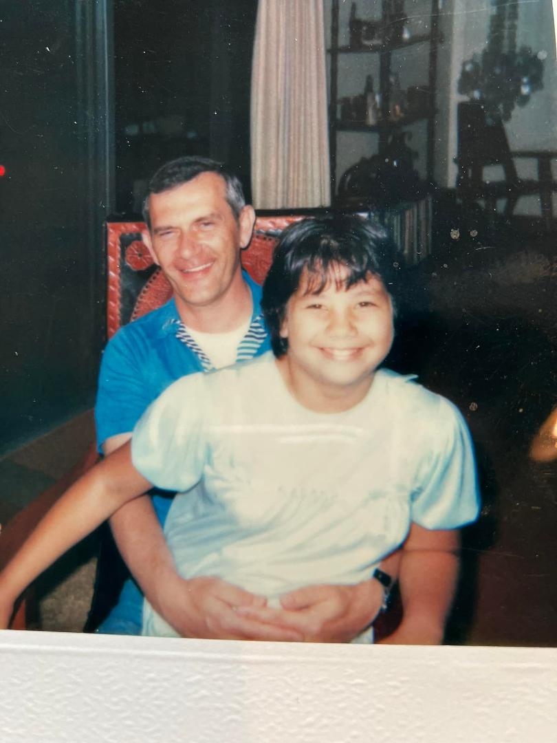 Good morning, young lady! I am truly excited about seeing you and meeting Miya. It is hard to believe it’s been 40 years! You were cute then and lovely now!