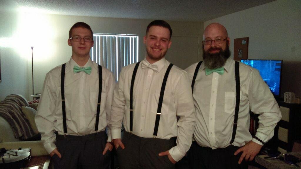 My son's wedding day