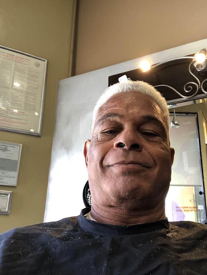 I finally found a barber. To pay me to cut my hair. Lol