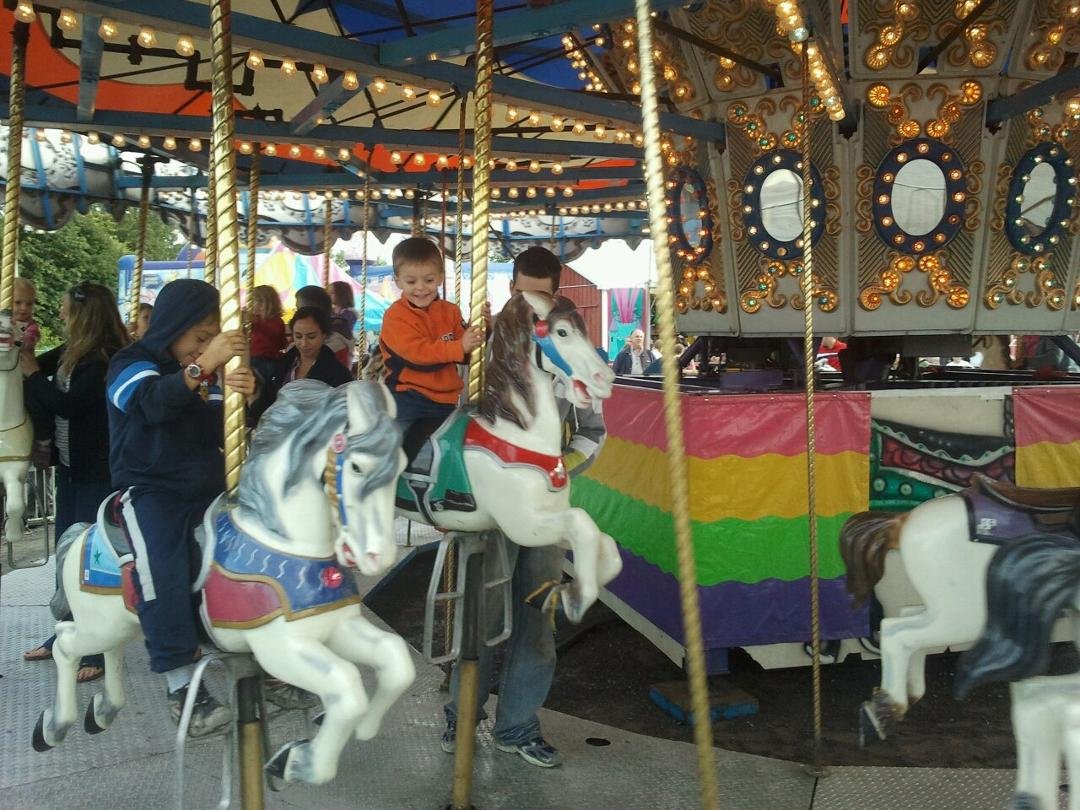 With Matt at Carp fair