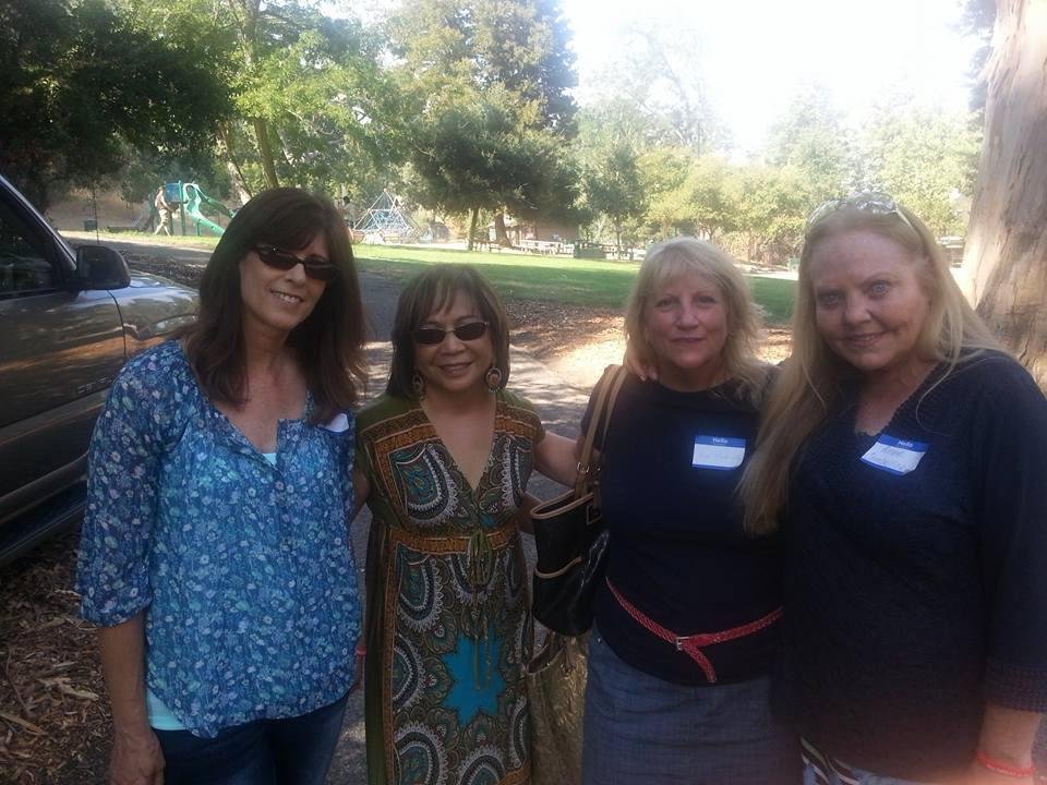 Friends at the reunion :)! Anne Marie Christian, Kim Moorehead, Elaine Barulich.