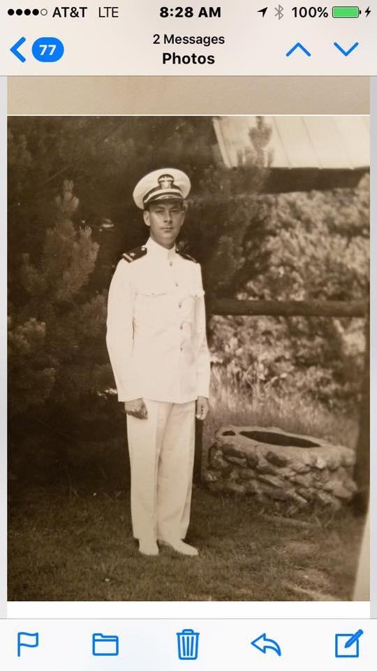 Happy Father's Day dad!! Thank you for your service in WW2.