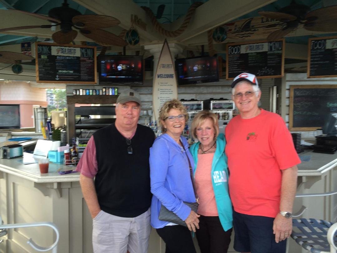 Hanging out at Surf Watch in Hilton Head, NC
